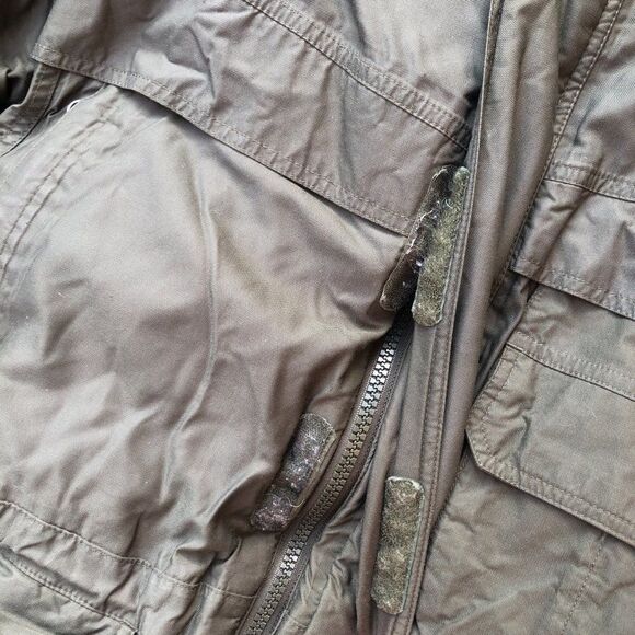 Vintage The North Face Hyvent Goose Down Jacket Large Green - Picture 16 of 16